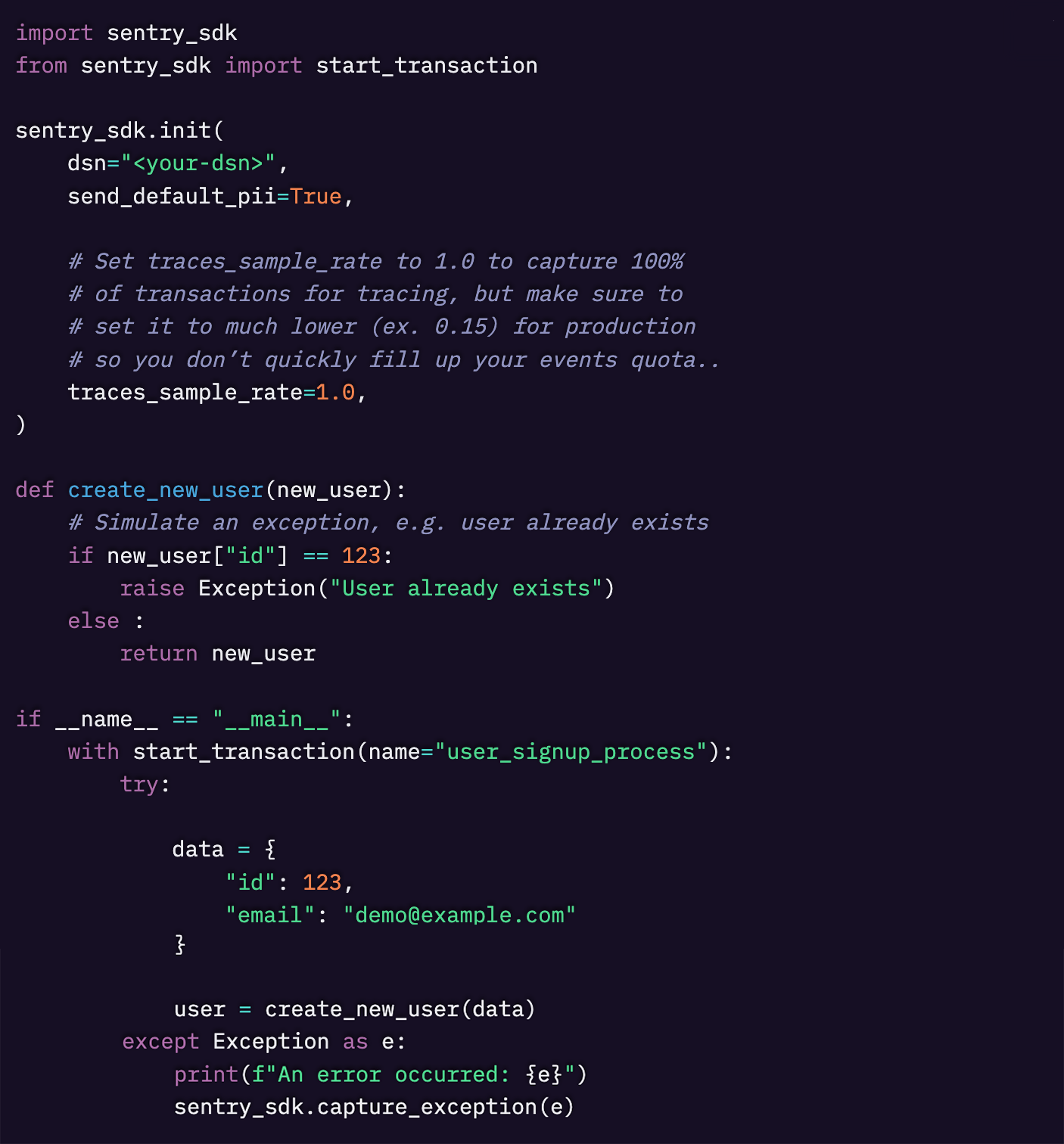 Python】エラーと例外処理の実践的なヒント - Sentry